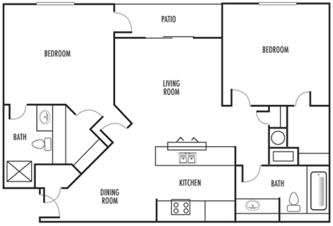 b20a floor plan at Odyssey Ridge, New Mexico